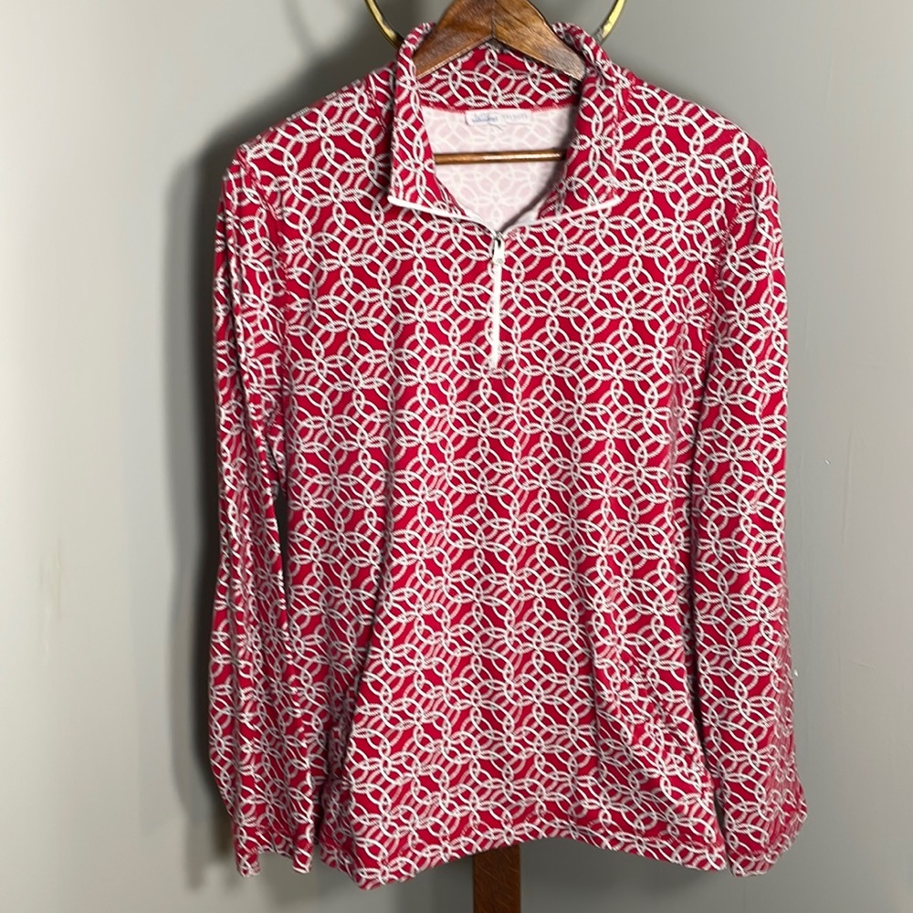 Talbots - Hello Saturday Collection 1/4 zip pull over - XL
